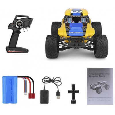 D7 Cross-Country Truggy 4WD, až 45 km/h, 1:12, RTR