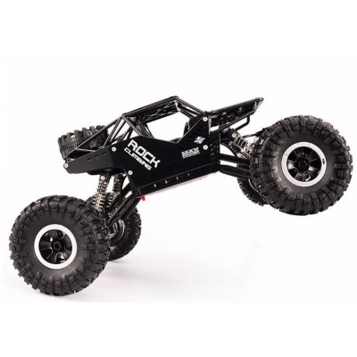 Strong Climbing Car 4WD METAL, 1:16, ALU karoserie, kola i pásy, RTR, černý