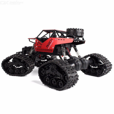 Strong Climbing Car 4WD METAL, 1:16, ALU karoserie, kola i pásy, RTR, červený