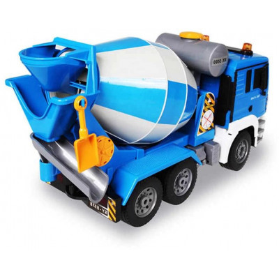 MAN CONCRETE MIXER 4WD míchačka betonu, 1:20, zvukový modul, LED, funkční míchačka, RTR