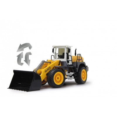 WHEEL LOADER 2WD kolový nakladač, 1:20, zvukový modul, LED, funkční lžíce, RTR