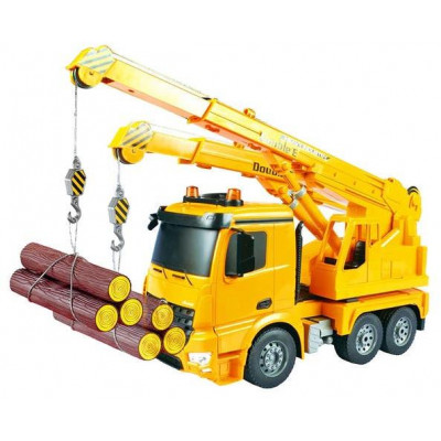 Mercedes-Benz Arocs CRANE 4WD autojeřáb, 1:20, licencováno, funkční jeřáb, zvuk, LED, RTR