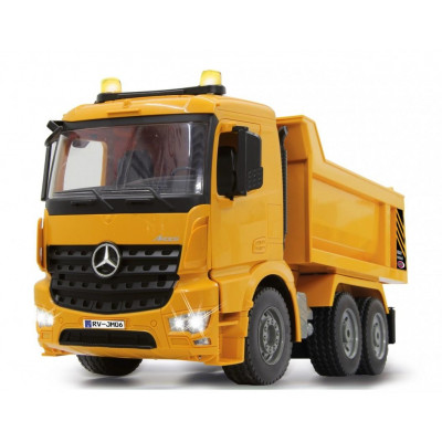 Mercedes-Benz Arocs DUMP TRUCK 4WD sklápěč, 1:20, licence, funkční korba, zvuk, LED, RTR