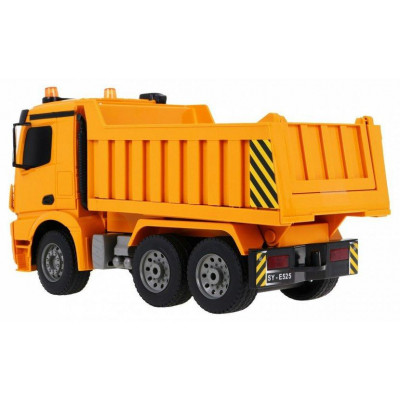 Mercedes-Benz Arocs DUMP TRUCK 4WD sklápěč, 1:20, licence, funkční korba, zvuk, LED, RTR