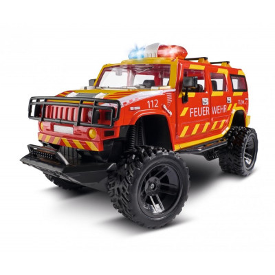 HUMMER H2 Hasiči 1:14, 2.4 GHz, LED, otevíratelné dveře, 100% RTR